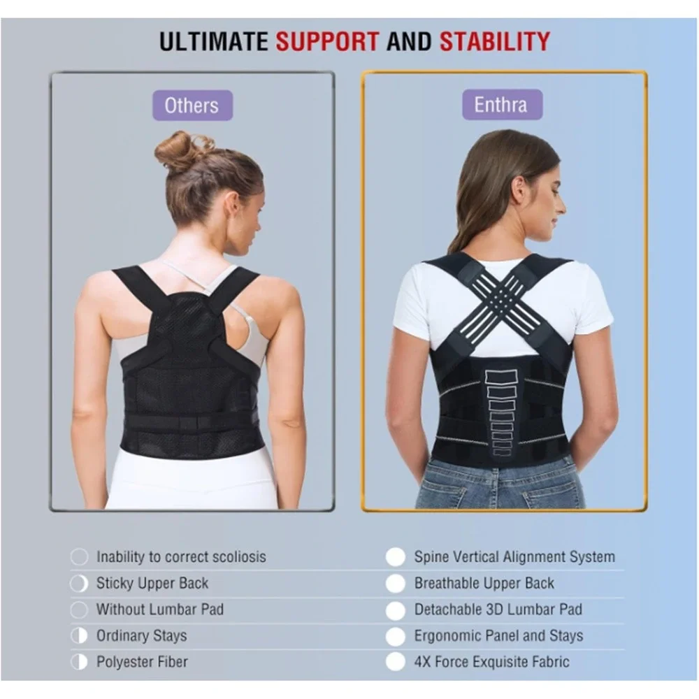 Enthra back brace
